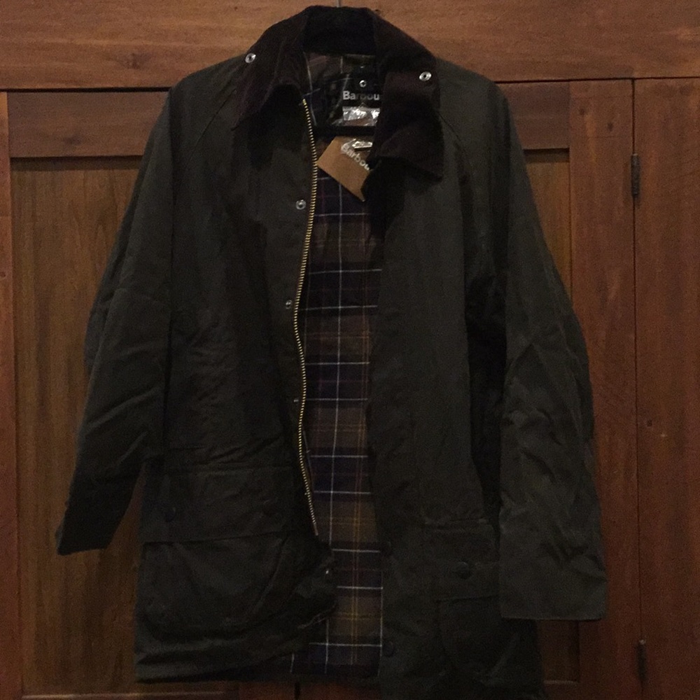 NWT: Men’s Barbour Beaufort Coat